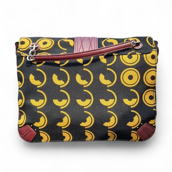 ANTHRO × SCHULER & SONS PHILADELPHIA Mod Crossbody Clutch MCM Graphics Print - Picture 7 of 14